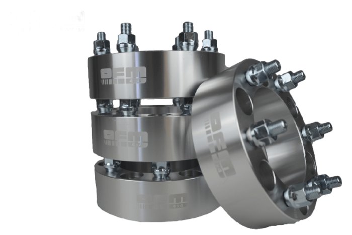 OFM104 Wheel Spacers Flanges 50mm 6x139.7 M12x1.5mm for Mitsubishi, Toyota, Opel, Hyundai - Image 1