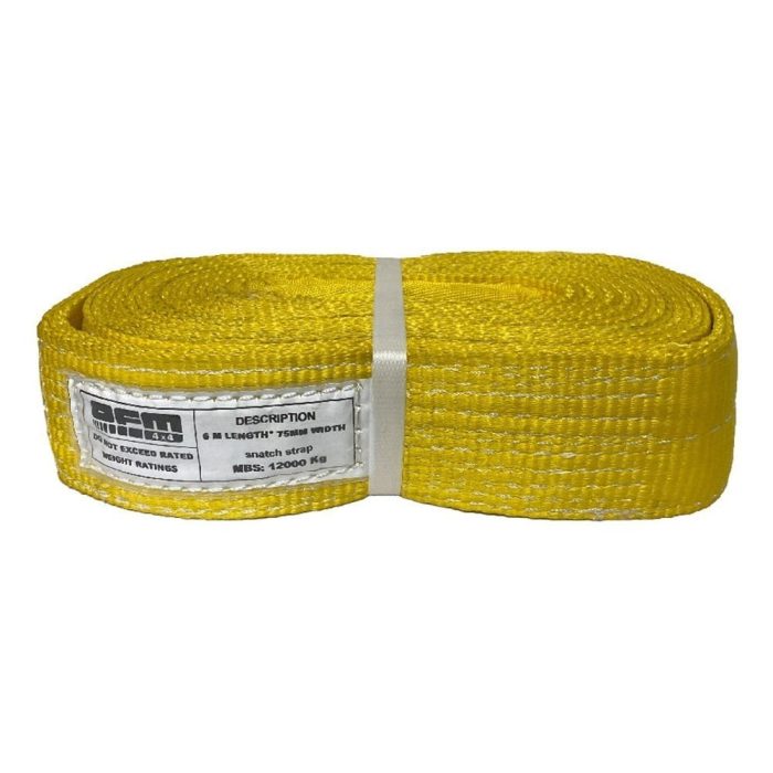 OFM4X4 Tree Saver Strap 7.5cm x 6m 12T - Image 1