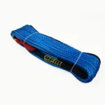 OFM4X4 Synthetic Winch Rope 10mm x 28m with Hook - Blue, 10,500 kg