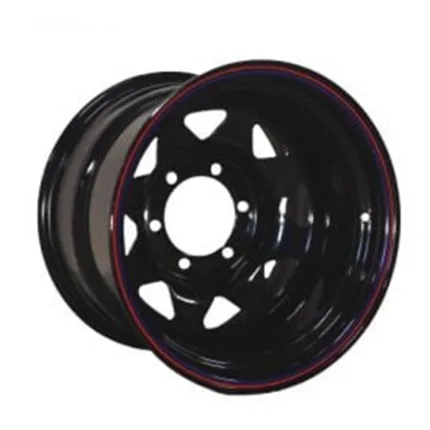 Roue en acier 15x10J 6×139.7 ET -50 Offroad pour Nissan, Mitsubishi, Toyota, Opel, Ford