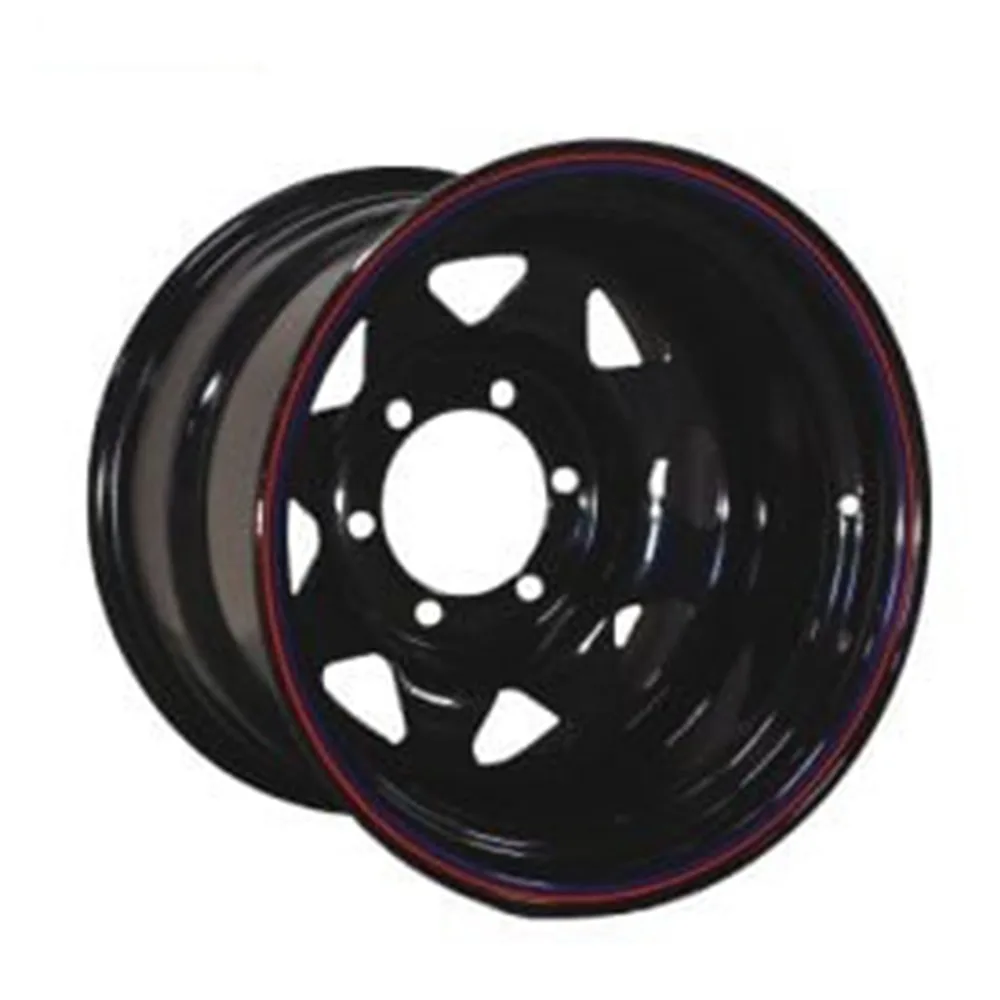 Roue en acier 15x10J 6x139.7 ET -50 Offroad pour Nissan, Mitsubishi, Toyota, Opel, Ford Off-Road Steel Wheel 15x10J 6x139.7 ET-50 CB110 - Nissan, Mitsubishi, Toyota, Opel, Ford - Image 1