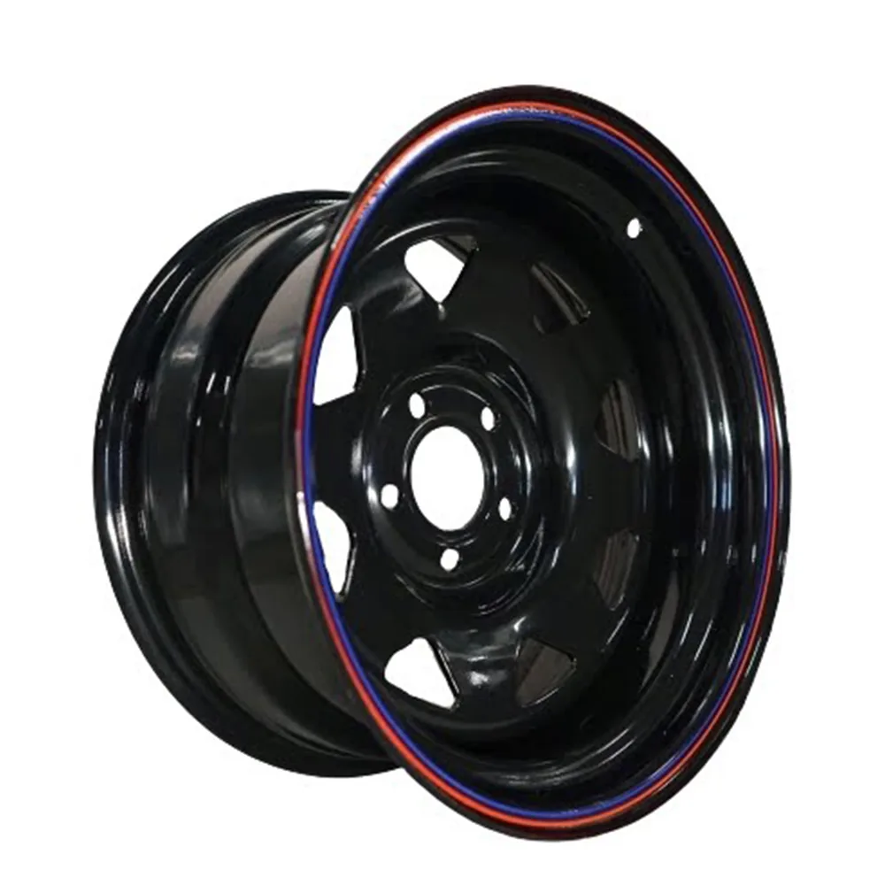 Steel Wheel 15x7J 5x139.7 ET -25 Off-road for Suzuki, Lada Niva, Kia Off-Road Steel Wheel 15x7J 5x139.7 ET-25 CB110 - Suzuki, Lada Niva, Kia - Image 1