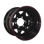 Steel Wheel 15x8J 6x139.7 ET -35 Off-road for Nissan, Mitsubishi, Toyota, Opel, Ford