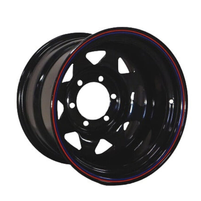 Felga stalowa 15x8J 6x139.7 ET -35 Off-road do Nissan, Mitsubishi, Toyota, Opel, Ford Felga stalowa 15x8J 6x139.7 ET -35 Off-road do Nissan, Mitsubishi, Toyota, Opel, Ford - obrazek 1