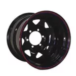 Off-Road Steel Wheel 15x10J 6x139.7 ET-50 CB110 - Nissan, Mitsubishi, Toyota, Opel, Ford