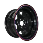 Off-Road Steel Wheel 15x7J 5x139.7 ET-25 CB110 - Suzuki, Lada Niva, Kia