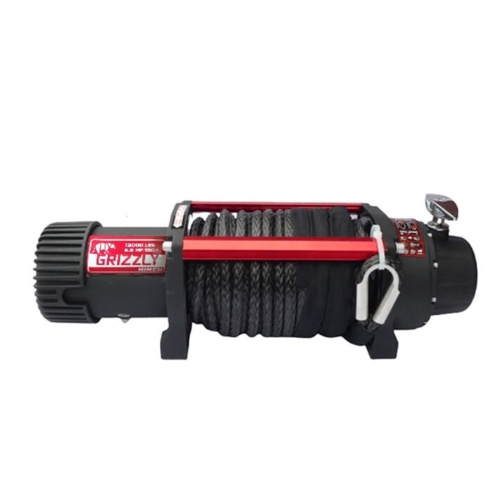 Grizzly Winch Electric 13.000 lbs 150:1 with Synthetic Rope - Image 6
