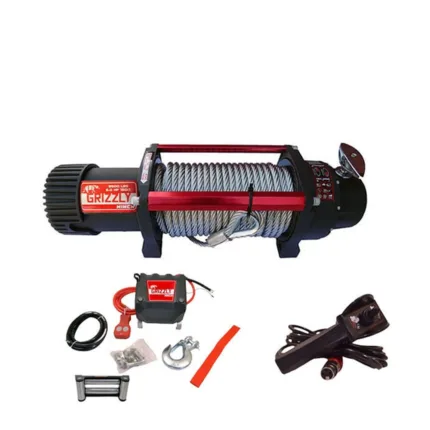 Grizzly Winch Electric 9.500 lbs 150.1 with Steel Cable