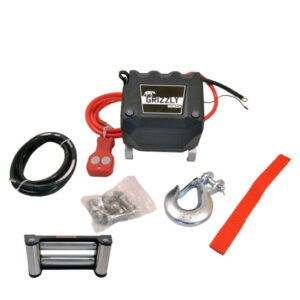 Grizzly Winch Electric 13.000 lbs 150.1 with Steel Cable 4