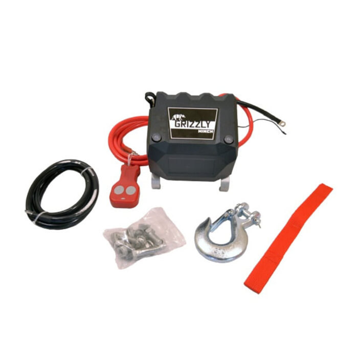 Grizzly Winch Electric 13.000 lbs 150:1 with Synthetic Rope - Image 5