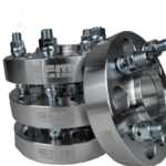 OFM096 Wheel Spacers Flanges 30mm 5x120 M14x1.5 CB70.1 with Centering Ring for Land Rover, Disco 2, Range Rover