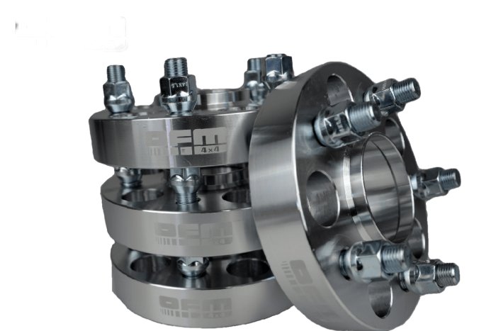 OFM096 Kołnierze dystansowe 30mm 5x120 M14x1.5 CB70.1 z pierścieniem centrującym do Land Rover, Disco 2, Range Rover - obrazek 1