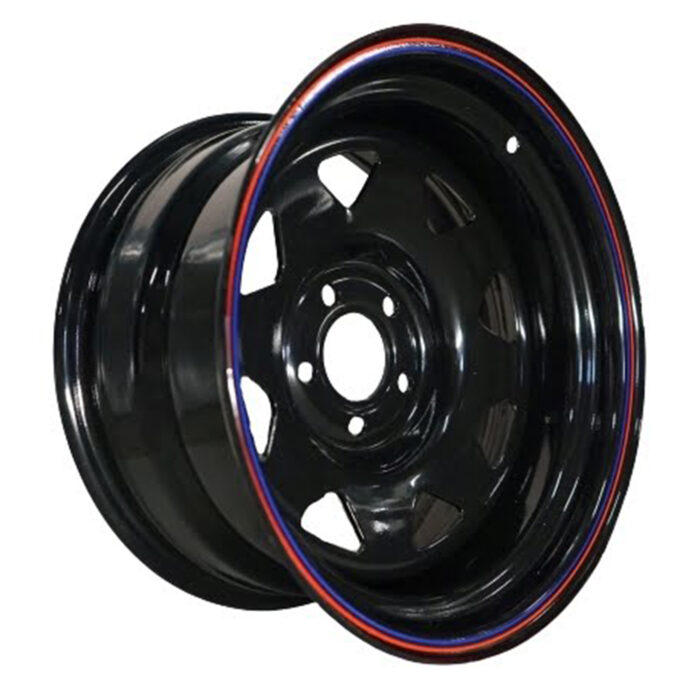Steel Wheel 15x8 ET -30 5x114.3 CB 71.6 Off-Road for Jeep Steel Wheel 15x8 ET -30 5x114.3 CB 71.6 Off-Road for Jeep - Image 1