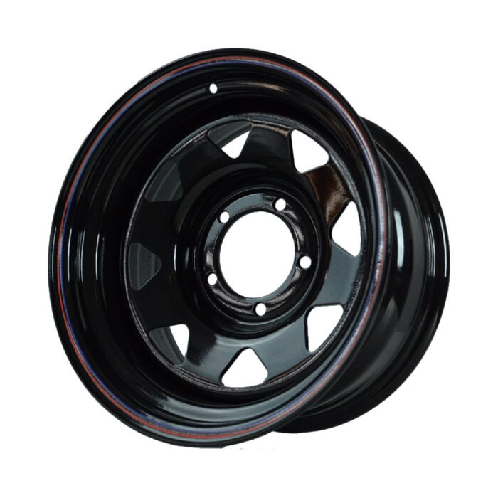 Ruota in acciaio 16x7 ET -25 5x139.7 CB 108 Off-Road per Suzuki, Kia Ruota in acciaio 16x7 ET -25 5x139.7 CB 108 Off-Road per Suzuki, Kia - immagine 1