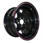 Steel Wheel 16x8 ET -25 5x127 CB 71.6 Off-Road for Jeep
