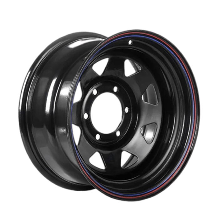 Felga stalowa 16x7 ET +10 6x139.7 CB 67.1 Off-Road do Pajero V60 V80 V90 - obrazek 1