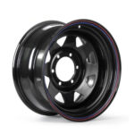Steel Wheel 16x7 ET 0 6x114.3 CB 66.1 Off-Road for Navara D40 D23