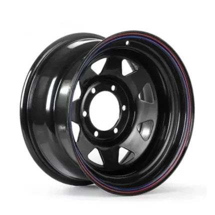 Steel Wheel 16×7 ET 0 6×114.3 CB 66.1 Off-Road for Navara D40 D23