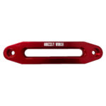 Red Aluminum Fairlead for Grizzly Winch 25cm