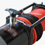 Grizzly Winch Electric 12.000 lbs 72.5:1 with Synthetic Rope & Air Brake - Image 2