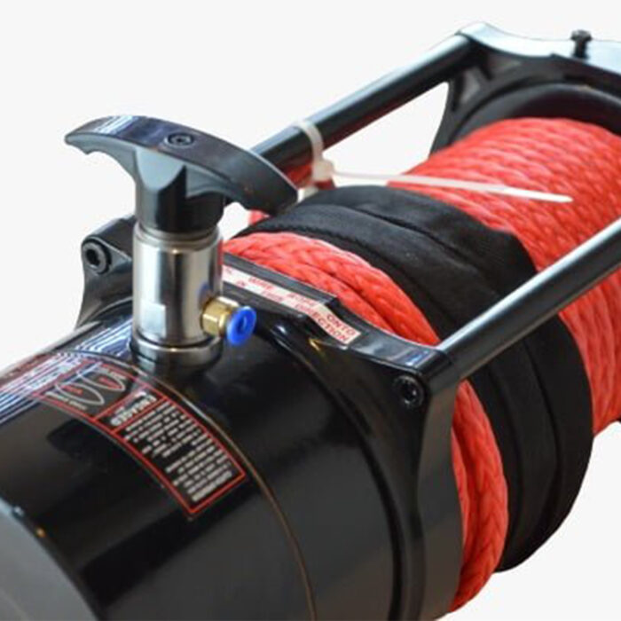 Grizzly Winch Electric 12.000 lbs 72.5:1 with Synthetic Rope & Air Brake - Image 2
