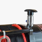 Grizzly Winch Electric 12.000 lbs 72.5:1 with Synthetic Rope & Air Brake - Image 3