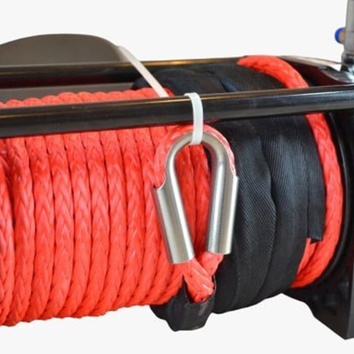 Grizzly Winch Electric 12.000 lbs 72.5:1 with Synthetic Rope & Air Brake - Image 4