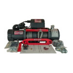 Grizzly Winch Electric 13.000 lbs 180:1 with Synthetic Rope
