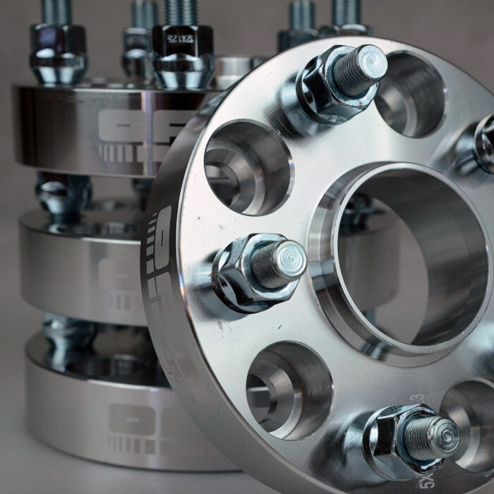 OFM118 Wheel Spacer Flanges 30mm 5x114.3 M12x1.5mm CB 64.1 with Centering Ring for Freelander 1, Honda CR-V - Image 2