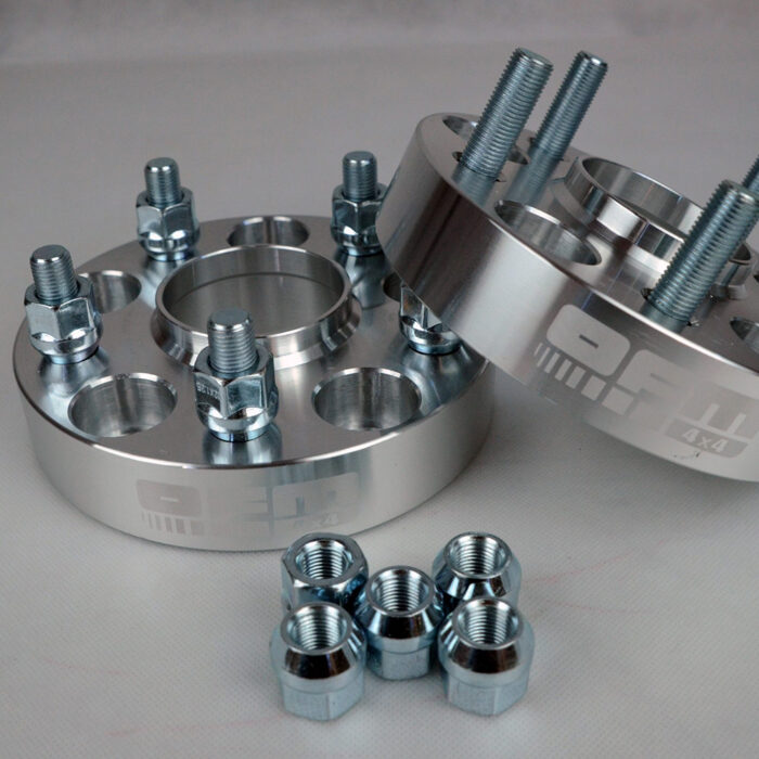 OFM118 Wheel Spacer Flanges 30mm 5x114.3 M12x1.5mm CB 64.1 with Centering Ring for Freelander 1, Honda CR-V - Image 5