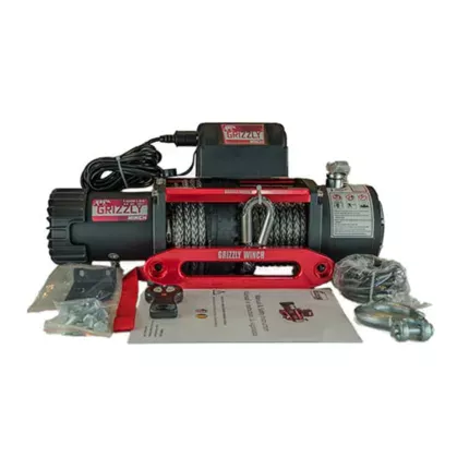 Grizzly Winch Electric 13.000 lbs 180.1 with Synthetic Rope