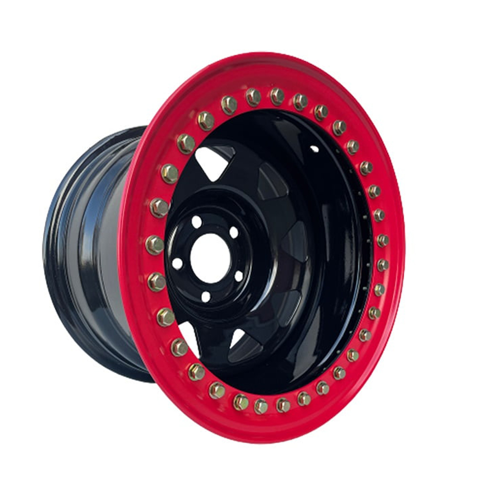 Steel wheel 16x8 ET -35 5x127 CB 71.6 with beadlock for Jeep - obrazek 1