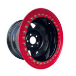 Steel wheel 16x8 ET -35 5x127 CB 71.6 with beadlock for Jeep