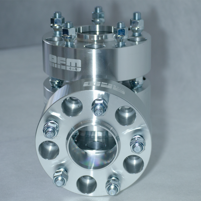 OFM120 Wheel Spacer Flanges 50mm 5x127 M1/2 CB 71.6 with Centering Ring for JEEP - obrazek 2