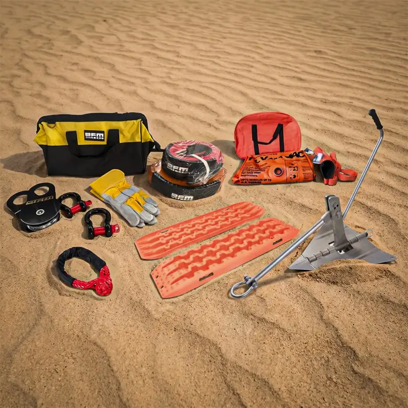 Off-road recovery gear