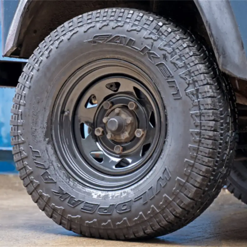 Steel off-road wheels